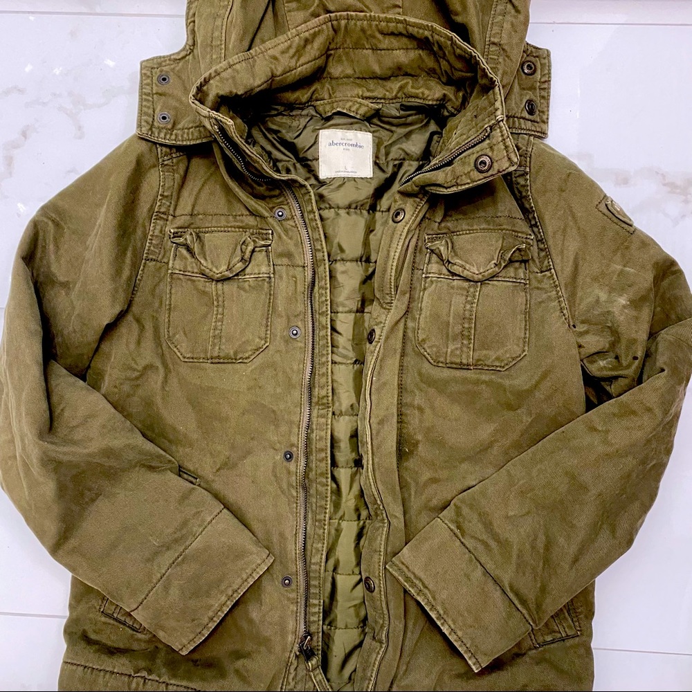 Abercrombie Olive Jacket